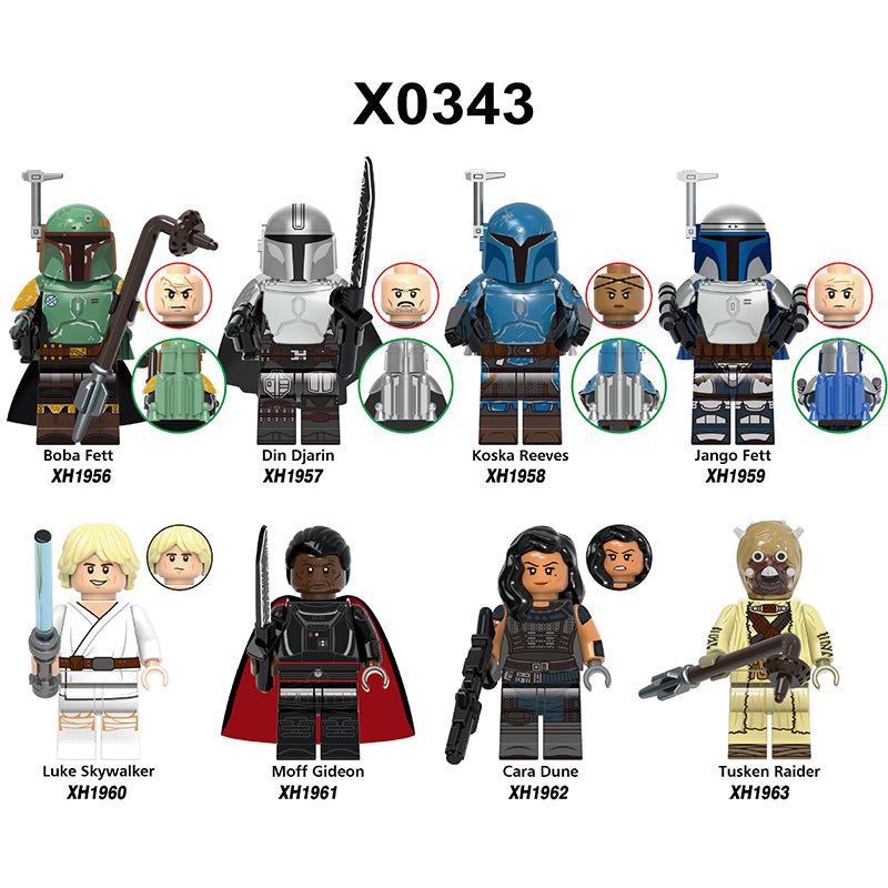 Zestaw figurek Star War - Zestaw x8