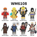 Zestaw figurek Naruto - Zestaw x8