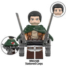 Zestaw figurek Attack On Titan - W-2588