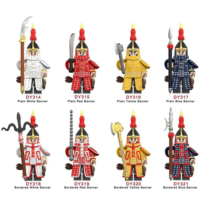 Zestaw figurek Chinese Medieval - Zestaw x9