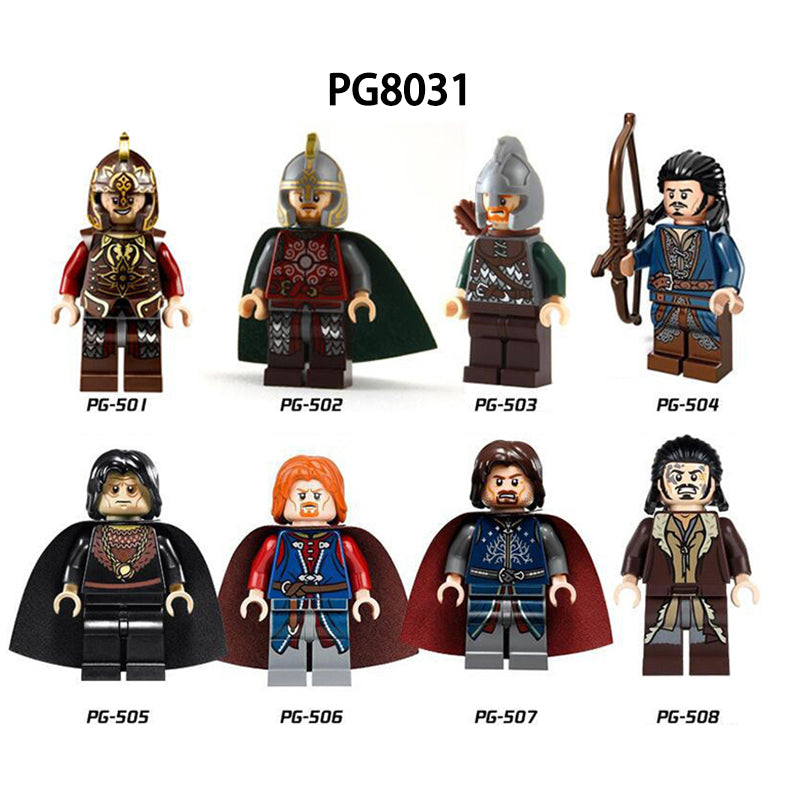 Zestaw figurek Lord of The Rings - Zestaw x8