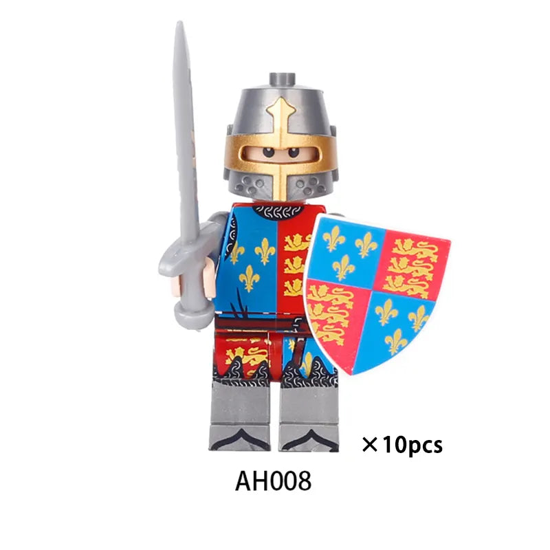 Zestaw figurek Medieval - AH008