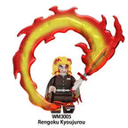 Zestaw figurek demon slayer