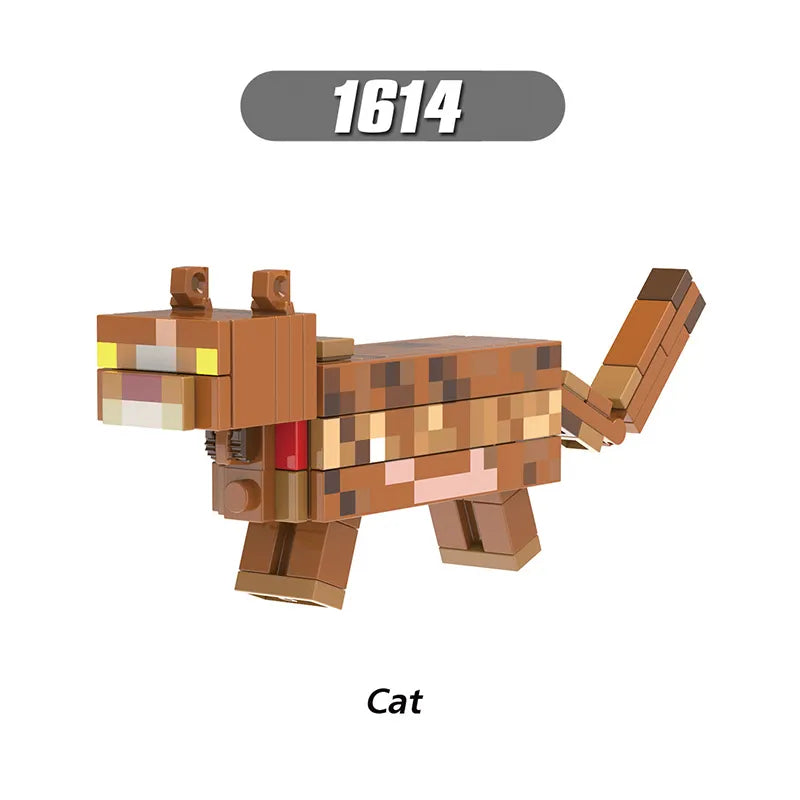 Zestaw figurek Minecraft - X-1614