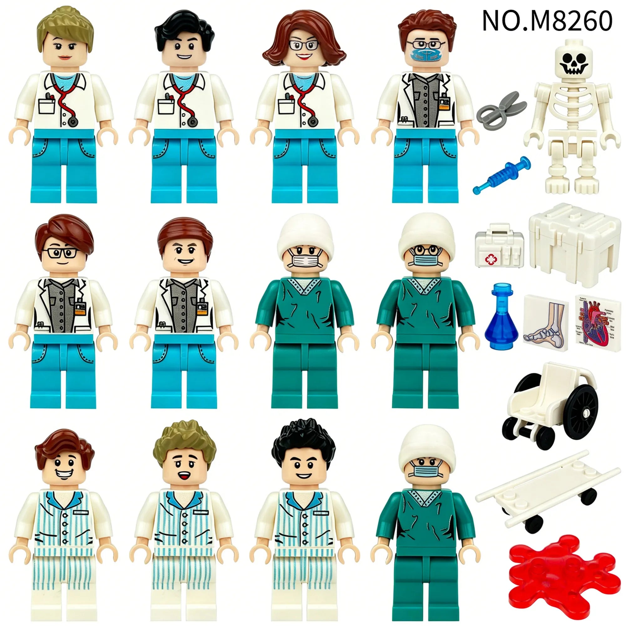 Zestaw figurek Minifigures - Zestaw