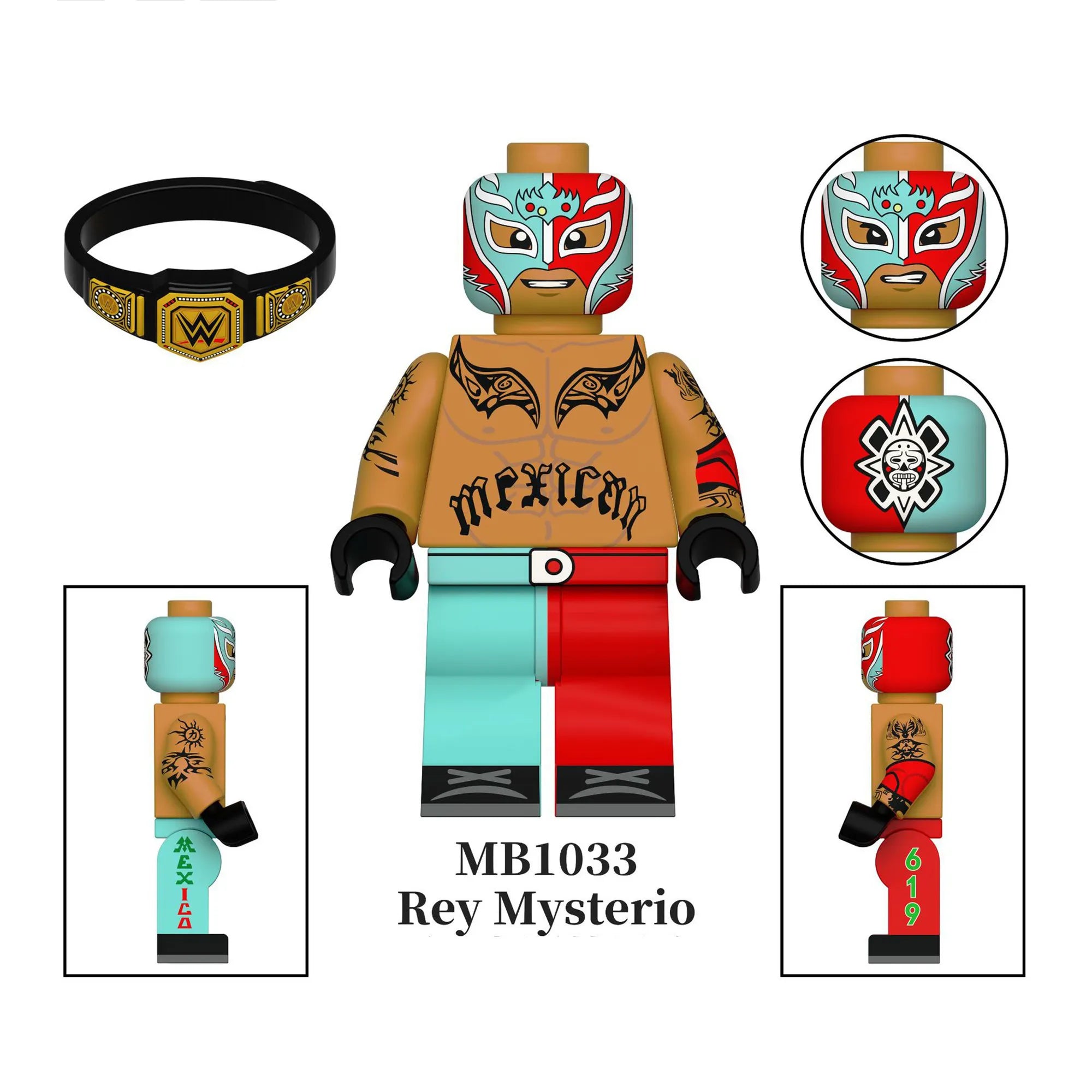 Zestaw figurek WWE - MB-1033