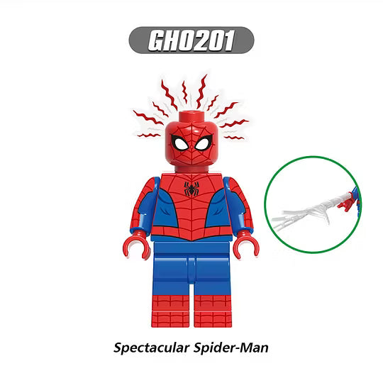 Zestaw figurek superhero