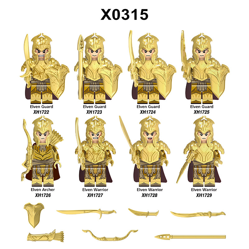 Zestaw figurek Lord of The Rings - Zestaw x8