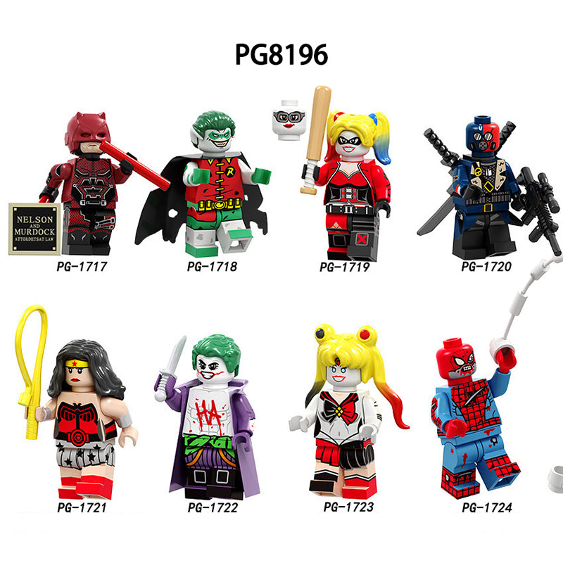 Zestaw figurek Super Hero - Zestaw x8