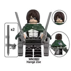 Zestaw figurek attack on titan