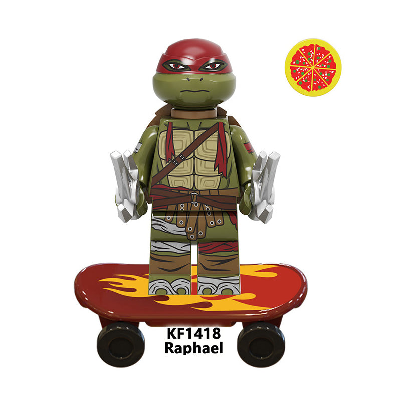 Zestaw figurek TMNT - KF-1418