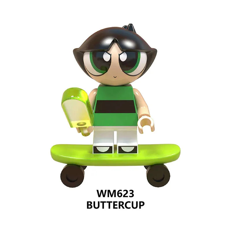 Zestaw figurek Powerpuff Girls - W-623