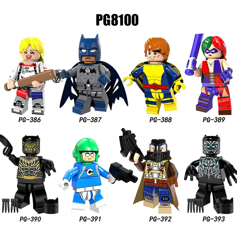 Zestaw figurek Super Hero - Zestaw x8