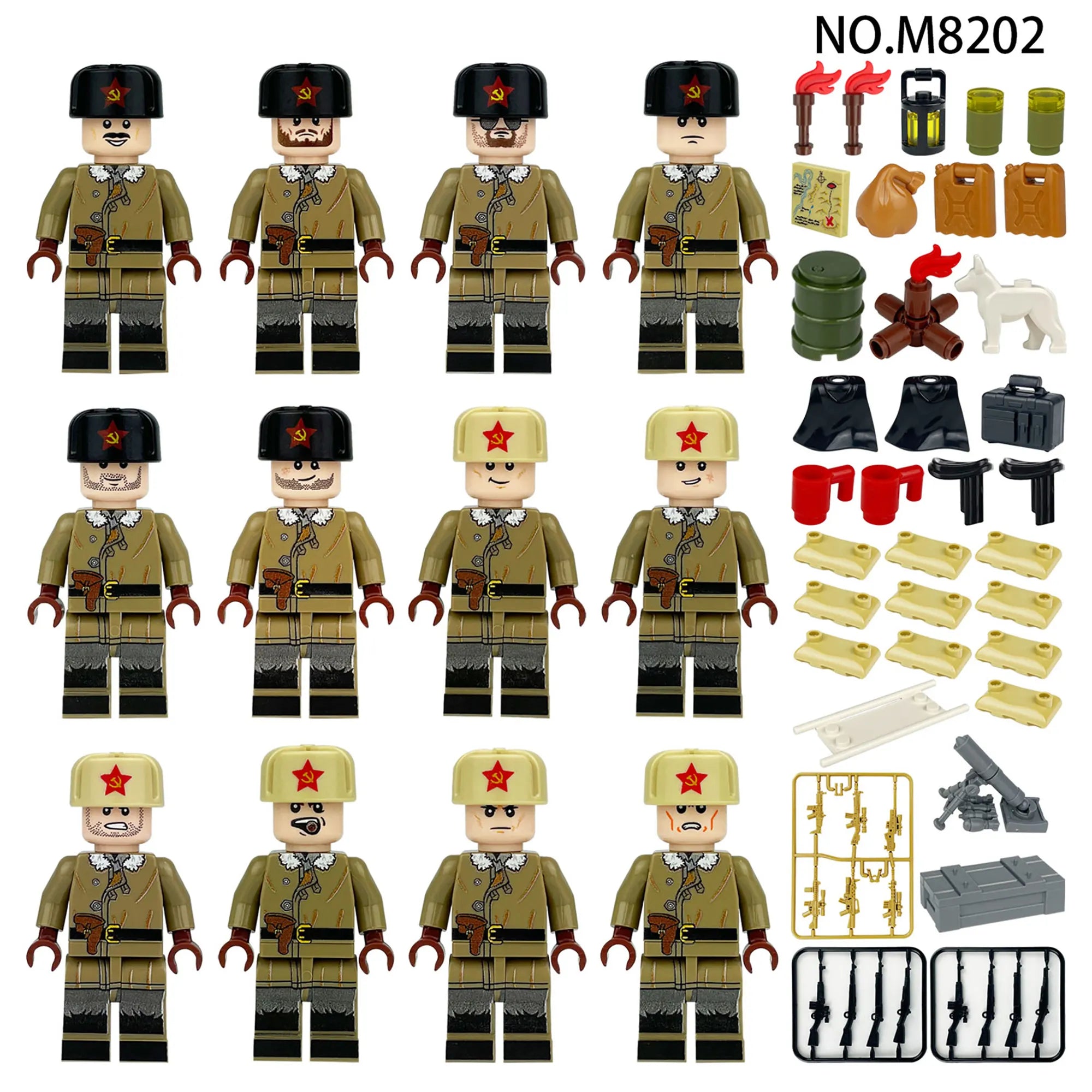 Zestaw figurek Military - Zestaw