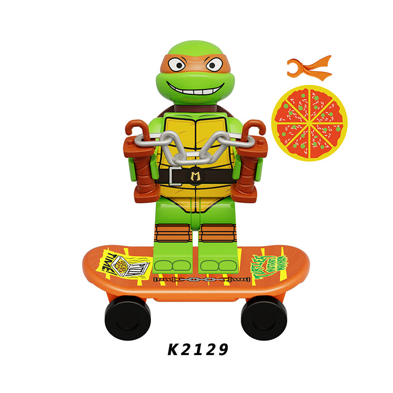 Zestaw figurek TMNT - K-2129
