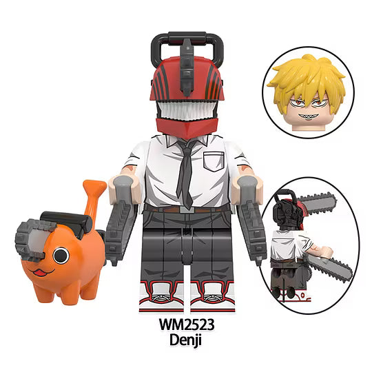 Zestaw figurek chainsaw man