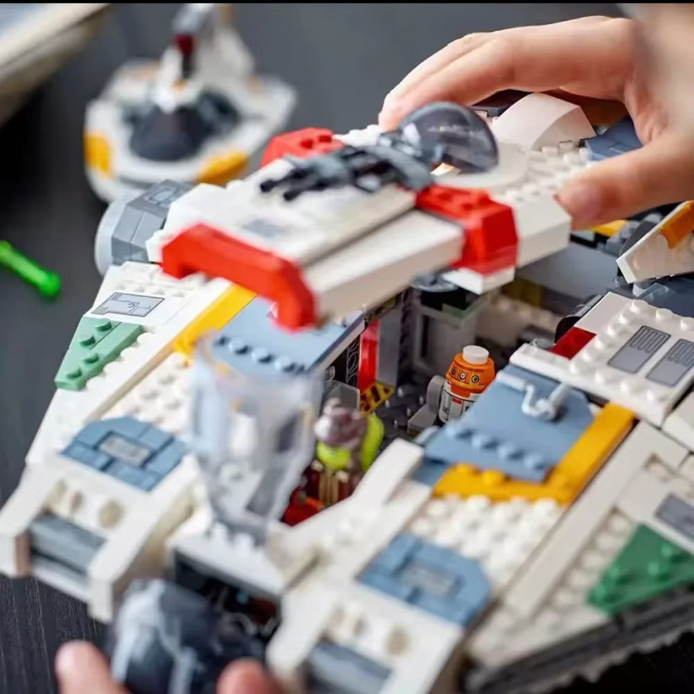 Zestaw klockow star wars ghost