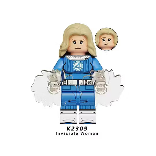 Zestaw figurek superhero fantastic four