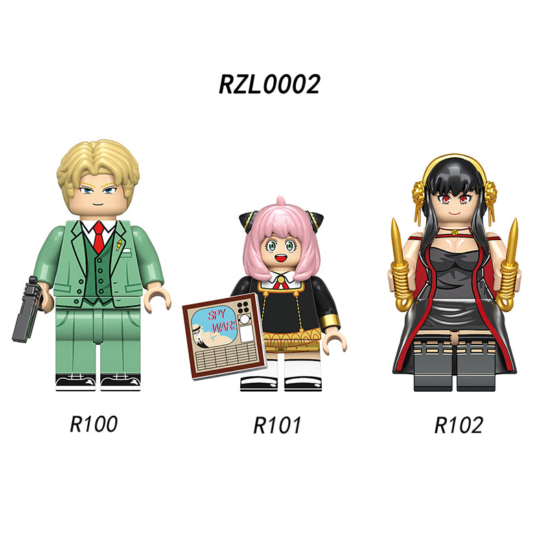 Zestaw figurek SPYFAMILY - Zestaw x3