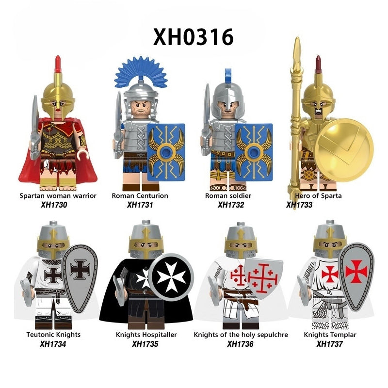 Zestaw figurek Medieval - Zestaw x8
