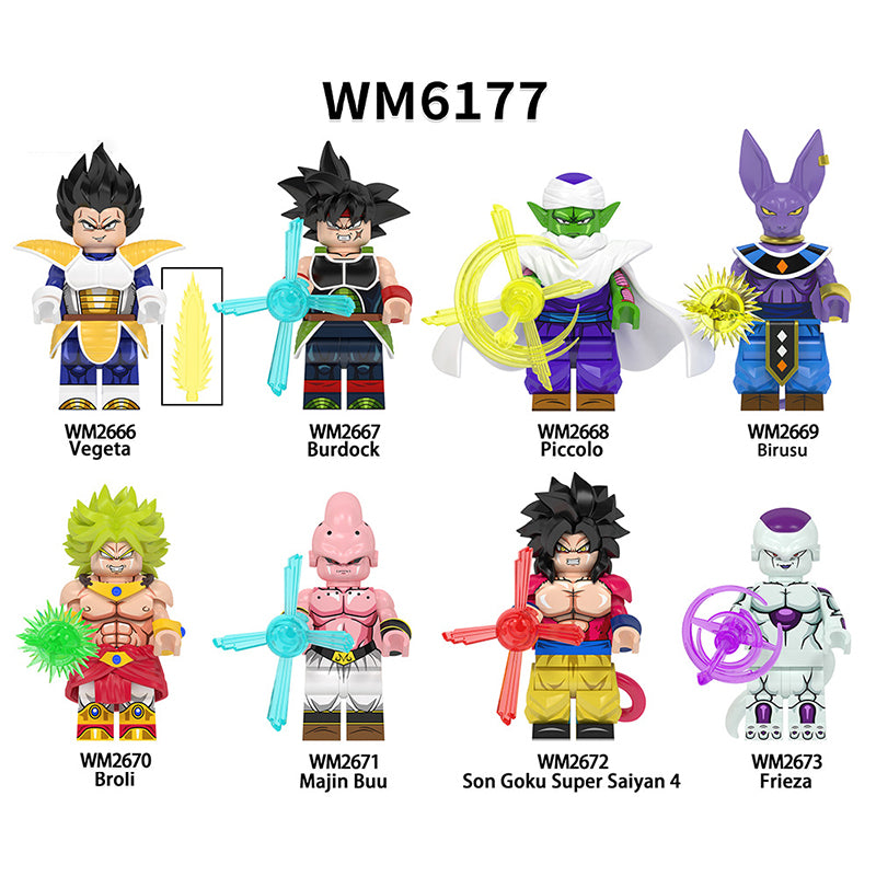 Zestaw figurek Dragon Ball - Zestaw x8
