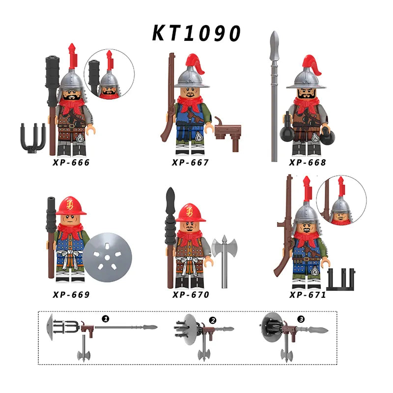 Zestaw figurek Military - Zestaw x6
