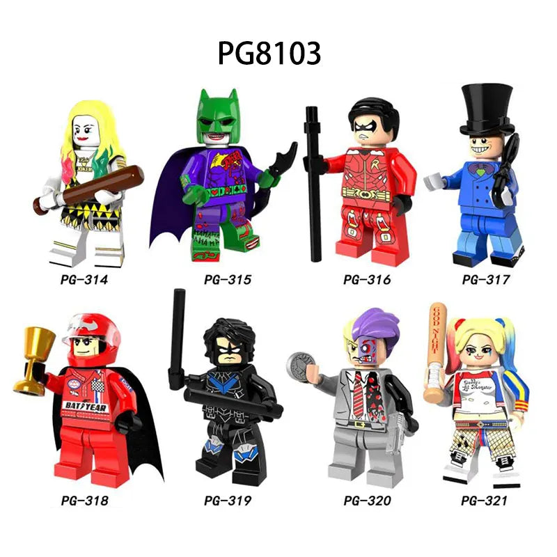 Zestaw figurek Super Hero - Zestaw x8