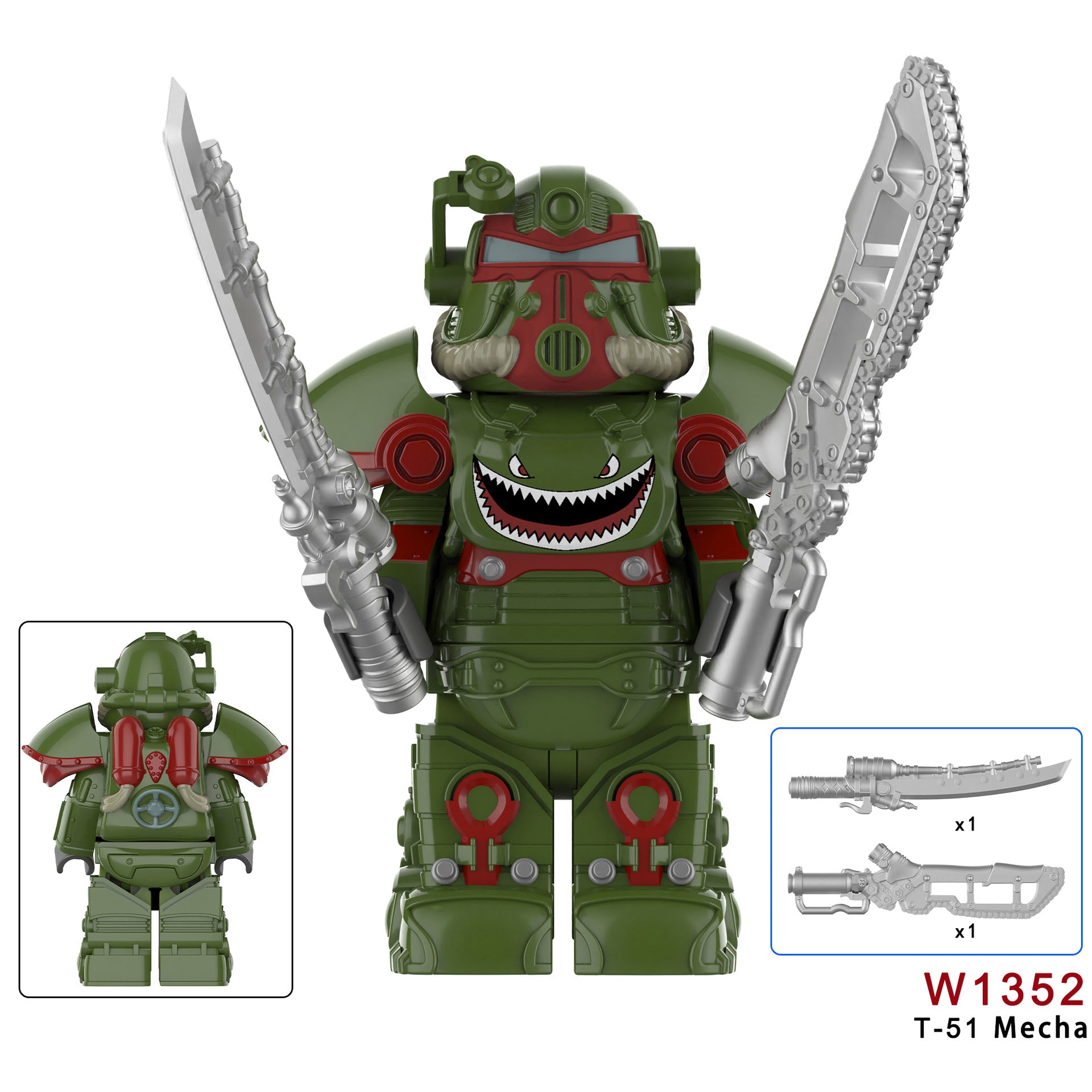 Zestaw figurek Fallout - W-1352