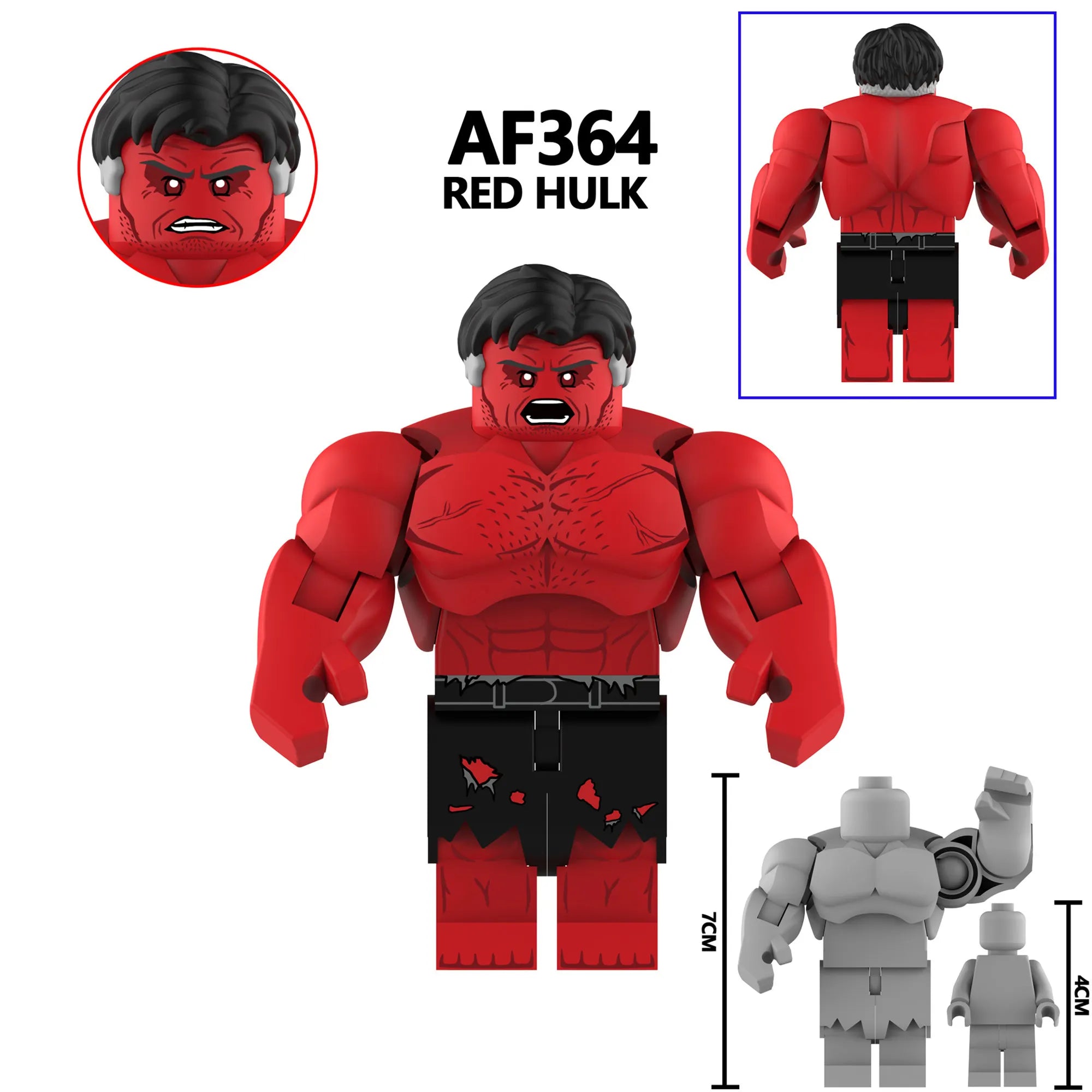 Zestaw figurek Pre-Sale Single-Sale The Super Hero - AF-364