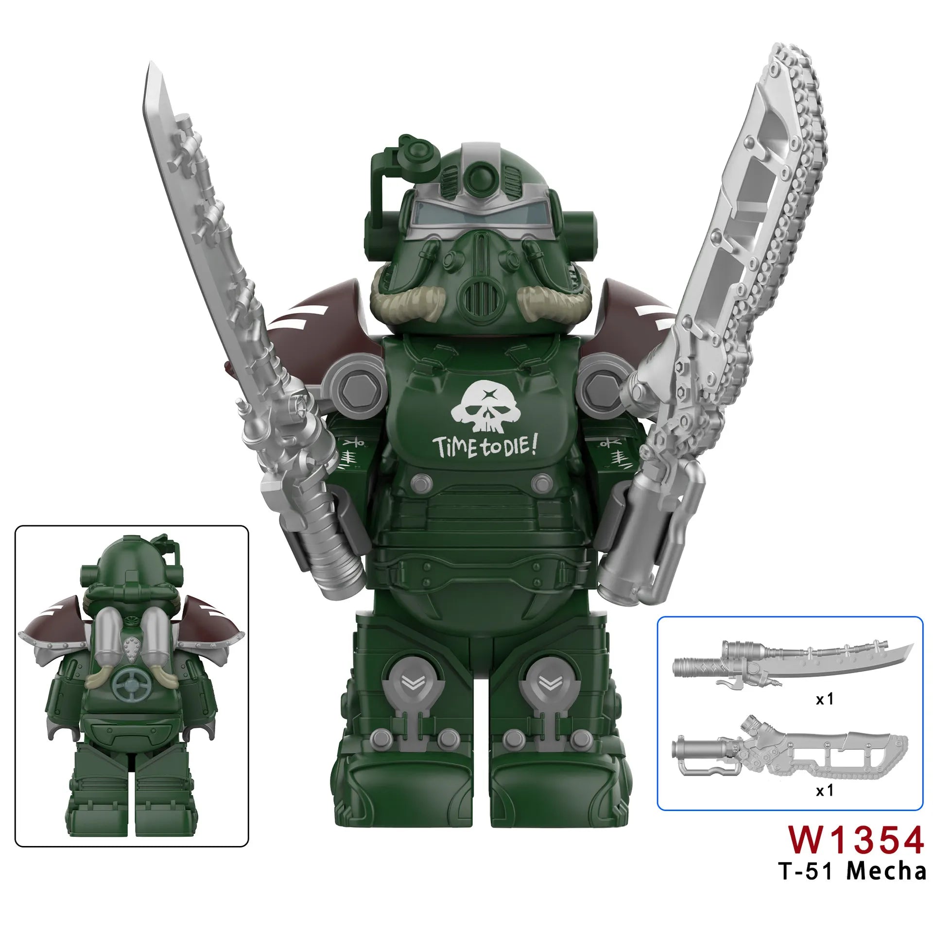 Zestaw figurek Fallout - W-1354