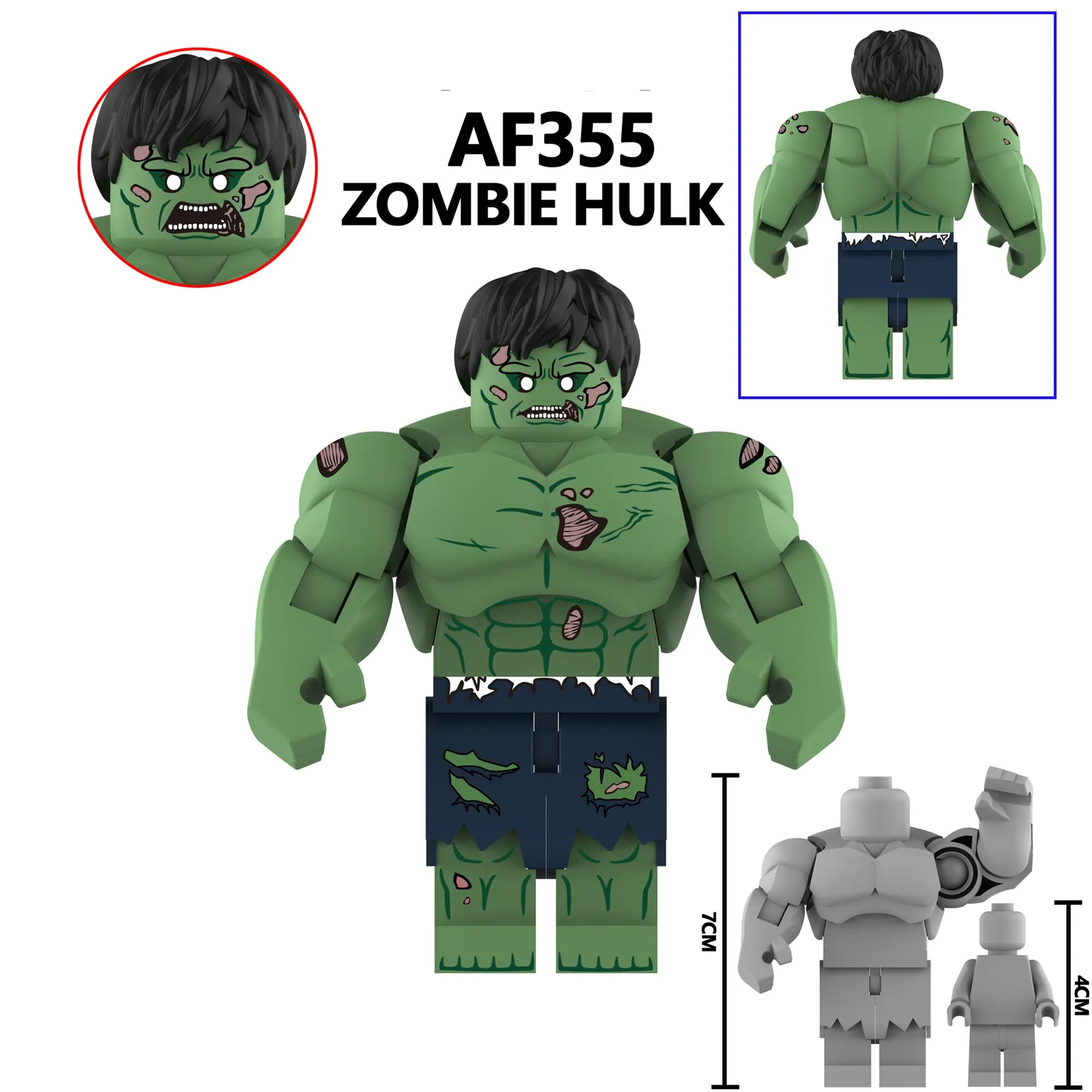 Zestaw figurek Super Hero - AF-355