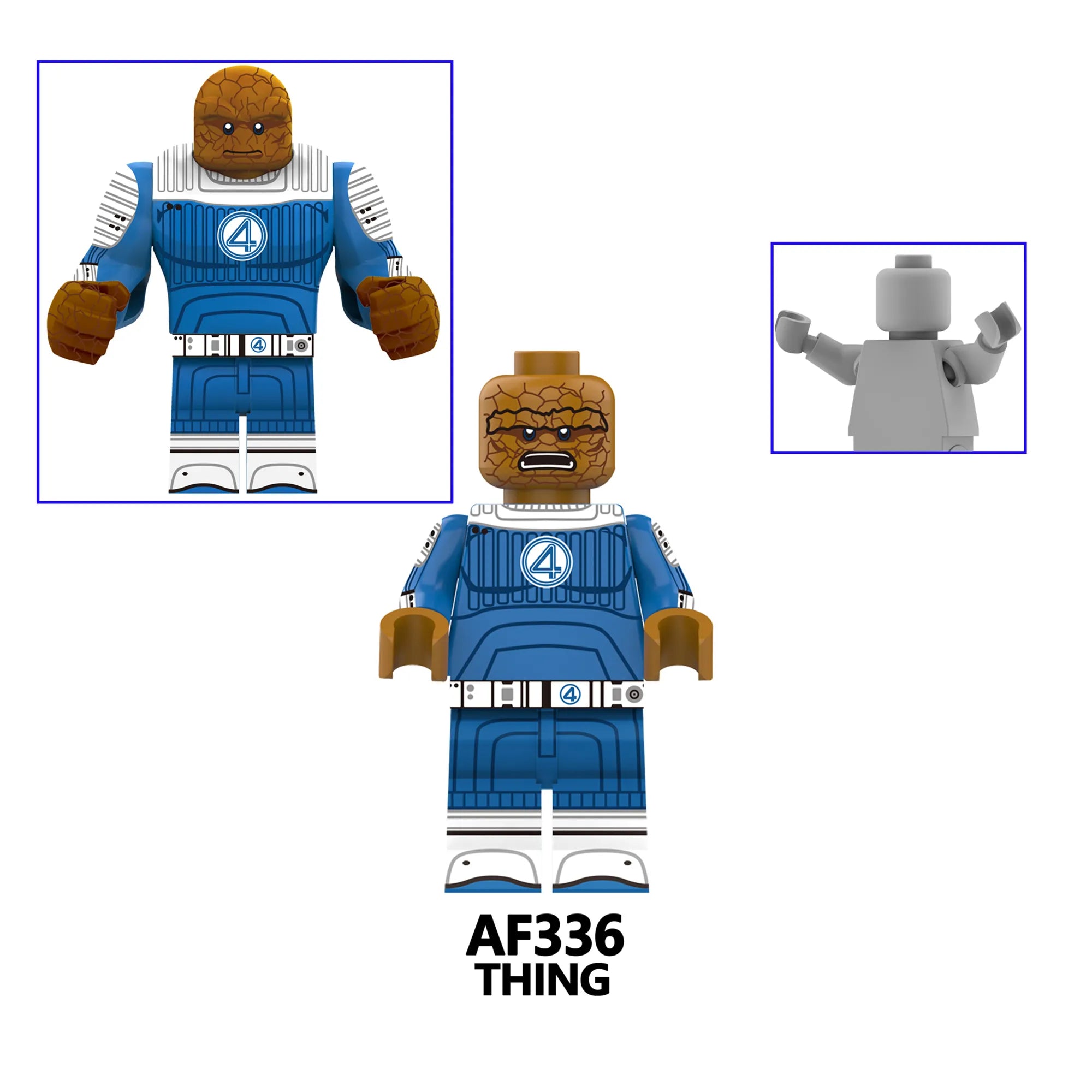 Zestaw figurek Super Hero - AF-336