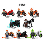 Zestaw figurek Ghost Rider - Zestaw x8