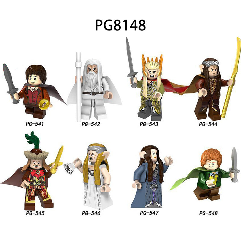 Zestaw figurek Lord of The Rings - Zestaw x8