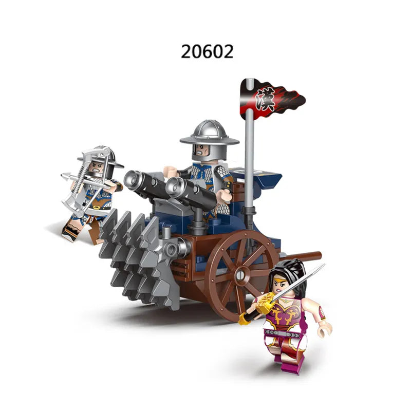 Zestaw figurek Three Kingdoms - DK-20602