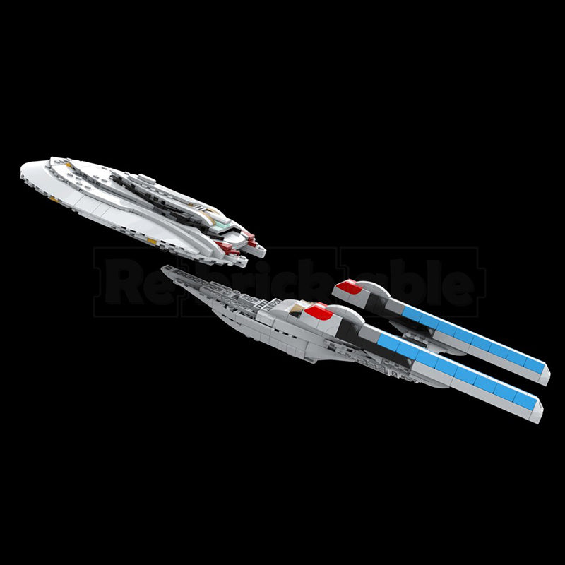 Zestaw klocków USS Enterprise (NCC-1701-E) Midi Scale