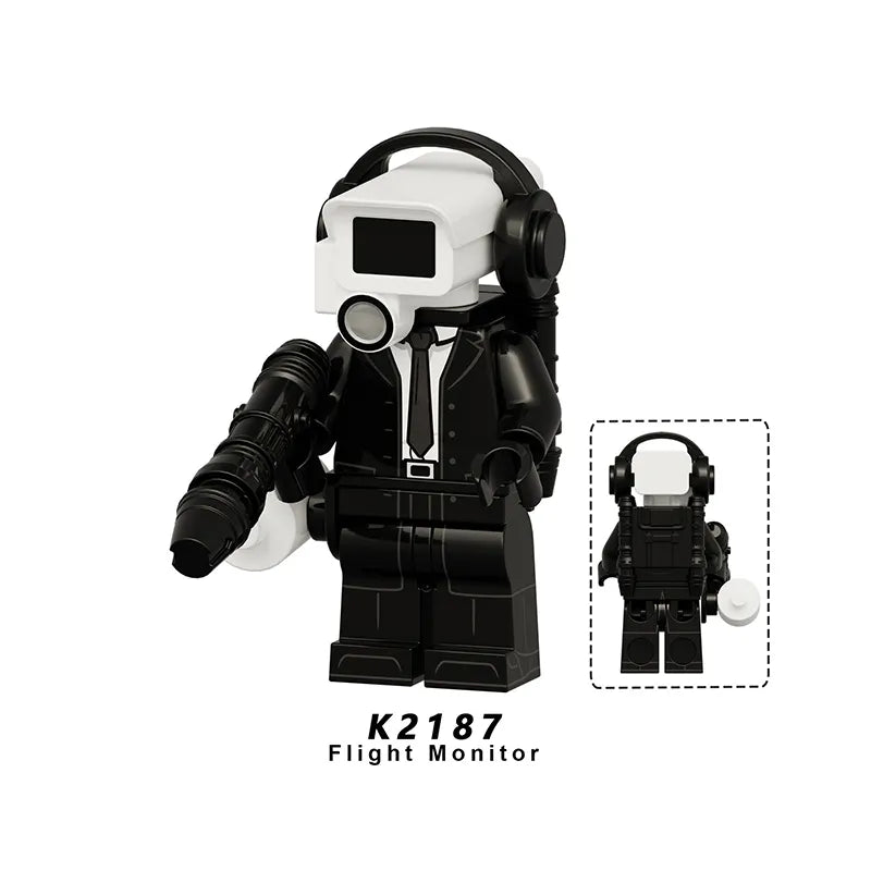 Zestaw figurek Skibidi Toilet - K-2187