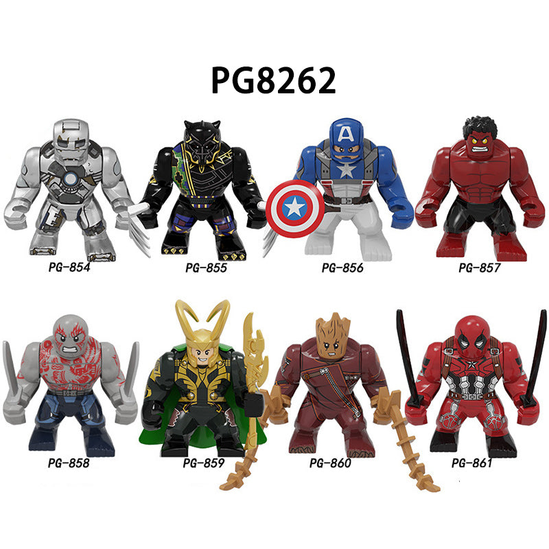 Zestaw figurek Super Hero - Zestaw x8