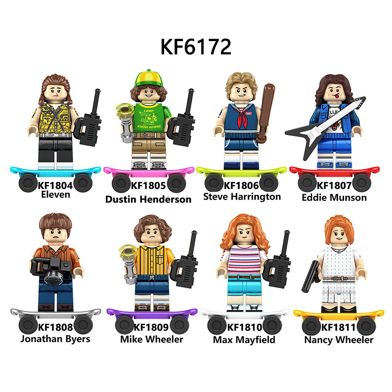 Zestaw figurek Stranger Things - Zestaw x8