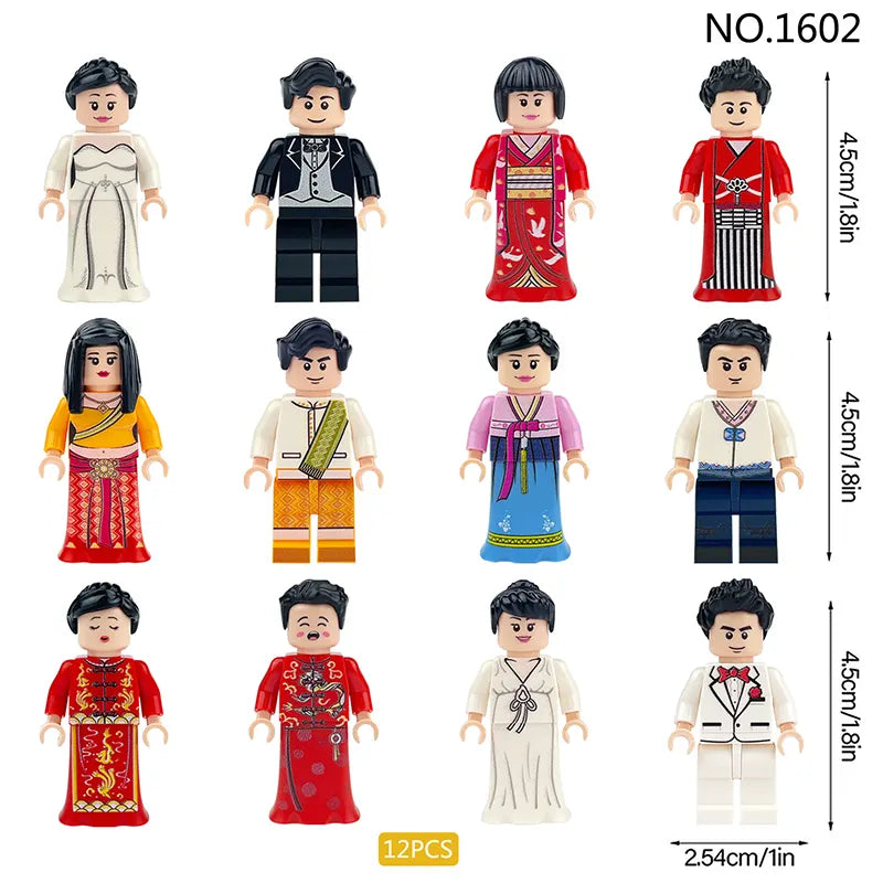 Zestaw figurek Minifigures - Zestaw