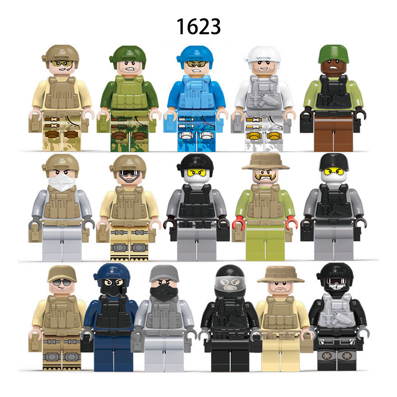 Zestaw figurek Military - Zestaw