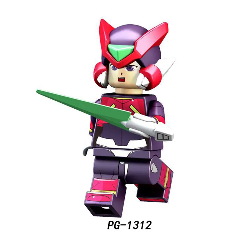 Zestaw figurek ROCKMAN - P-1312