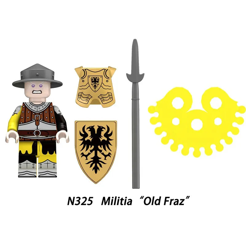 Zestaw figurek Medieval - N-325