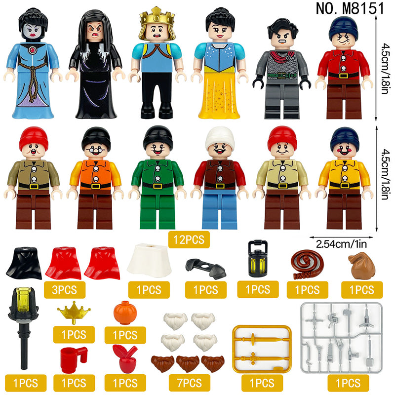 Zestaw figurek Minifigures - Zestaw