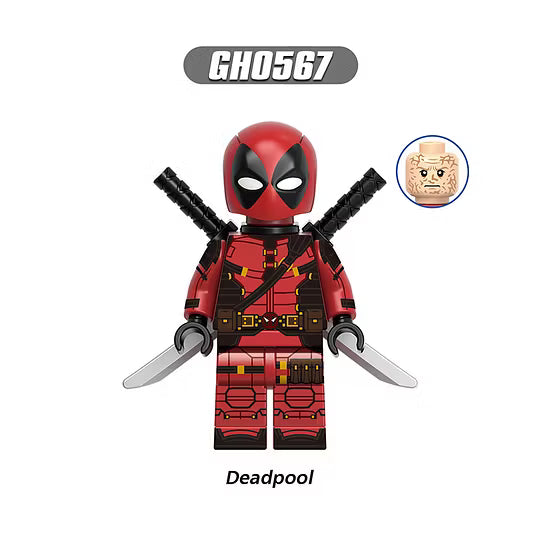 Zestaw figurek deadpool