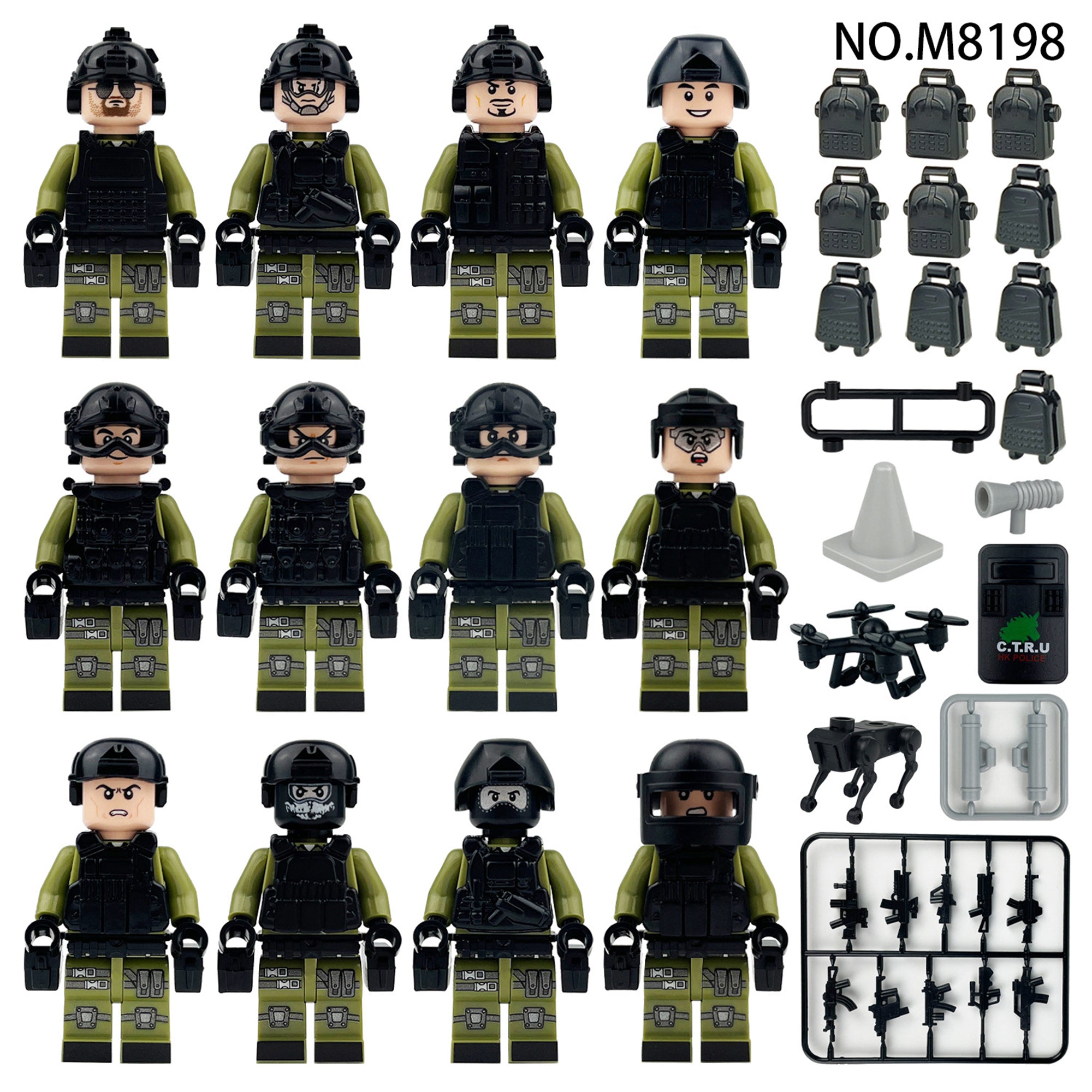 Zestaw figurek Military - Zestaw