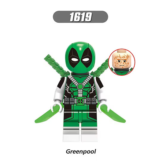 Zestaw figurek deadpool