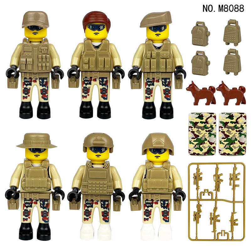 Zestaw figurek Military - Zestaw