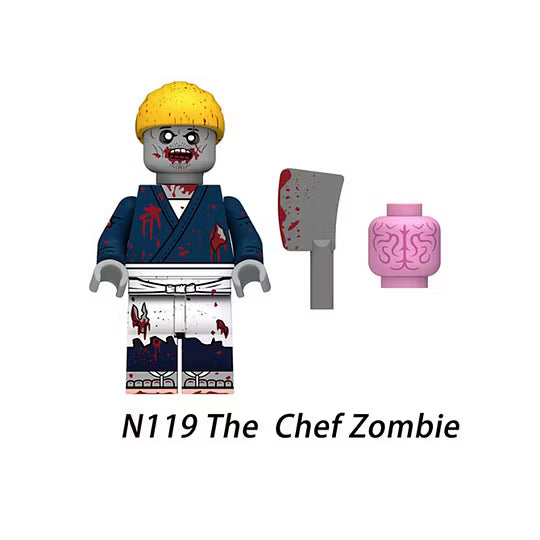 Zestaw figurek zombie