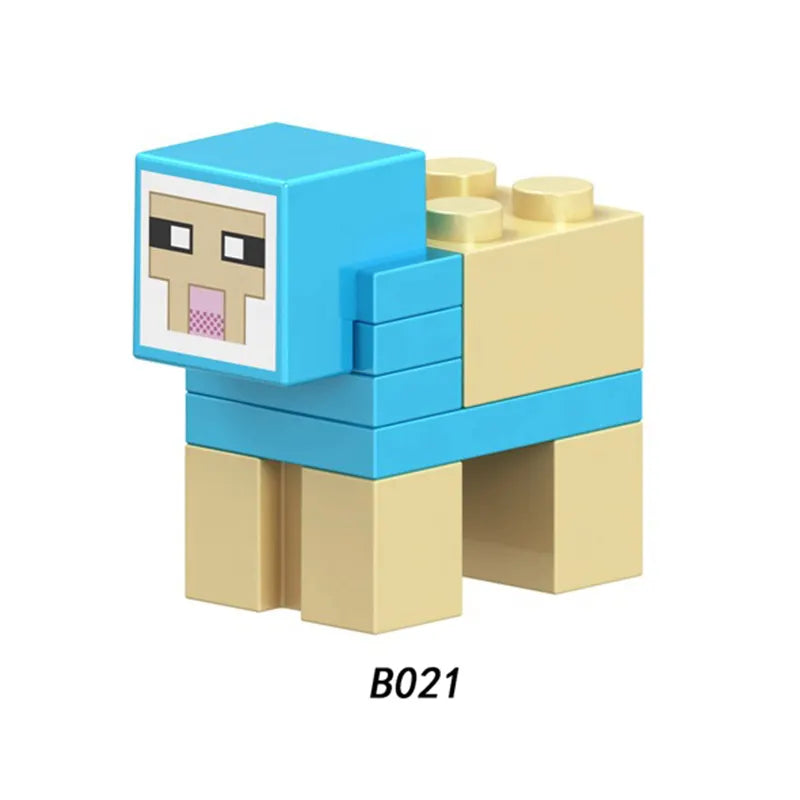 Zestaw figurek Minecraft - B-021
